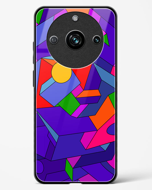 Geometric Chroma - Realme 11 Pro Plus 5G Glass Gripper Case