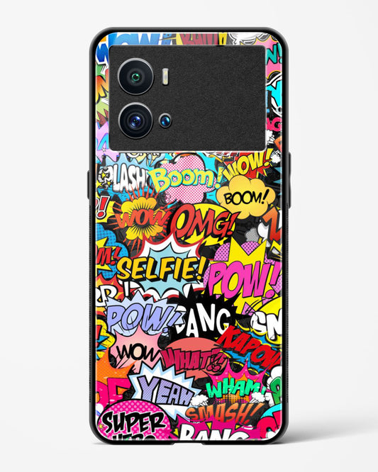 Comic Madness - Vivo iQOO9 Pro 5G Glass Gripper Case