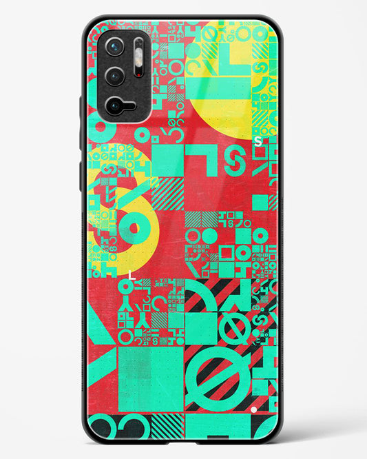 Orient Abstract - Redmi Note 10T 5G Glass Gripper Case