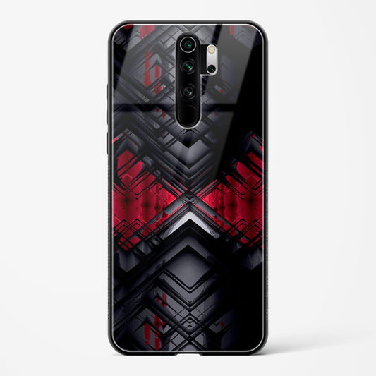 Red Eclipse - Redmi Note 8 Pro Glass Gripper Case