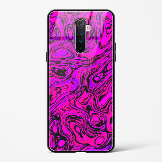 Colourful Liquid Vector - Oppo Reno Ace Glass Gripper Case