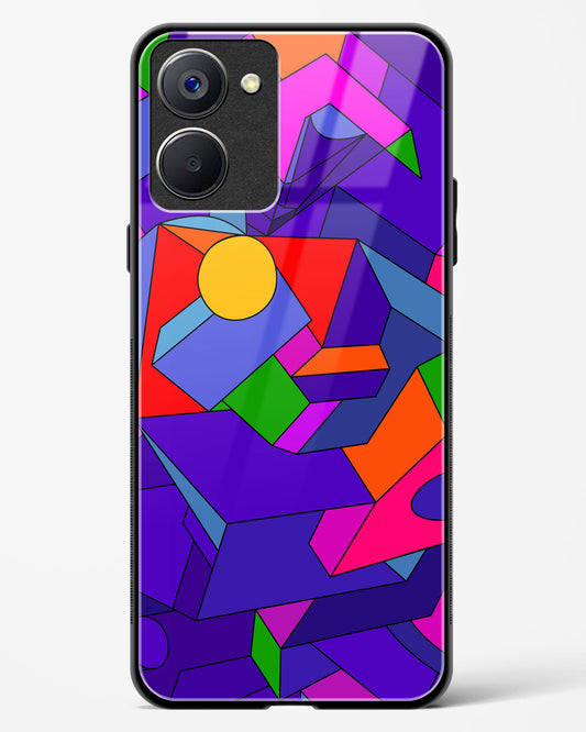 Geometric Chroma - Realme 10 Pro 5G Glass Gripper Case