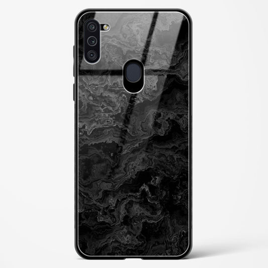 Charcoal Veil - Samsung Galaxy A11 Glass Gripper Case