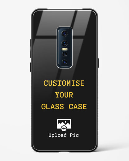 Customizable - Vivo V17 Pro Glass Gripper Case