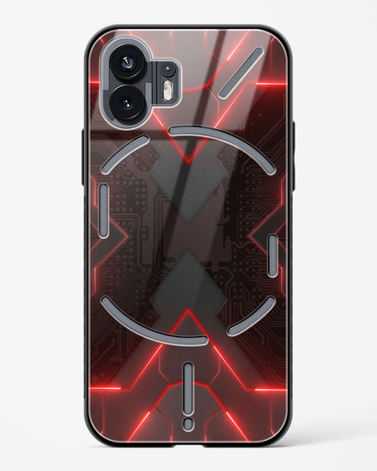 Red Horizon - Nothing Phone 2 Glass Gripper Case