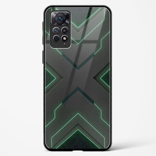 Green Horizon - Redmi Note 11 Pro 5G Glass Gripper Case