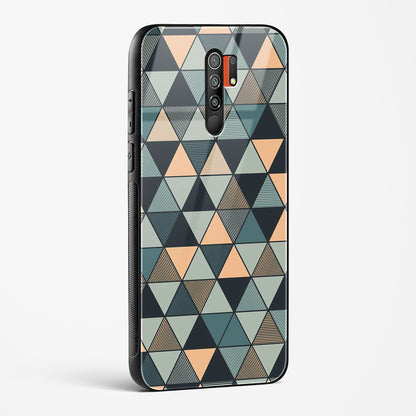 Triangle Mosaic POCO M2 Glass Case