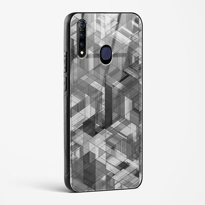 Black Diamond Grid - Vivo Z1 Pro Glass Gripper Case