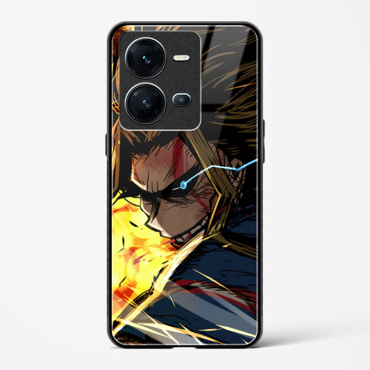 Unbreakable Legend - Vivo V25 Glass Gripper Case