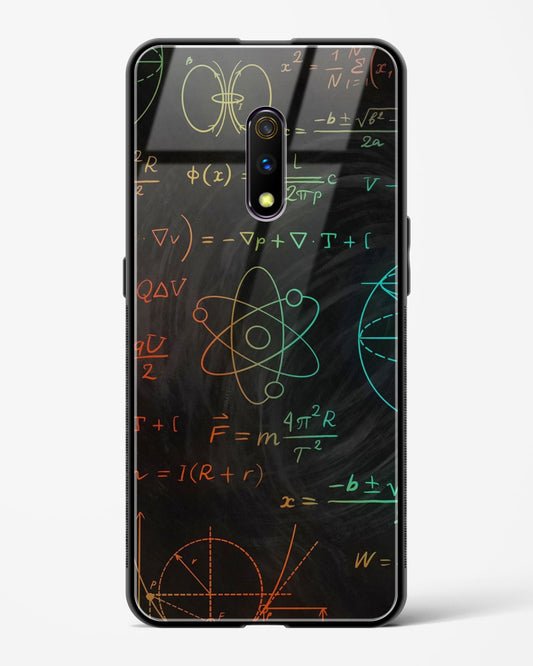 Physics Inky Black - Realme X Glass Gripper Case