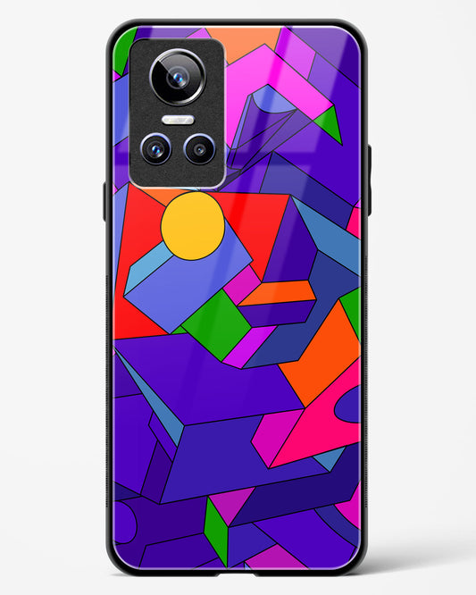 Geometric Chroma - Realme GT Neo 3 Glass Gripper Case