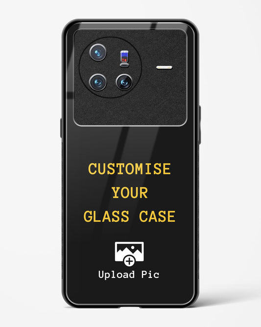 Customizable - Vivo X80 5G Glass Gripper Case