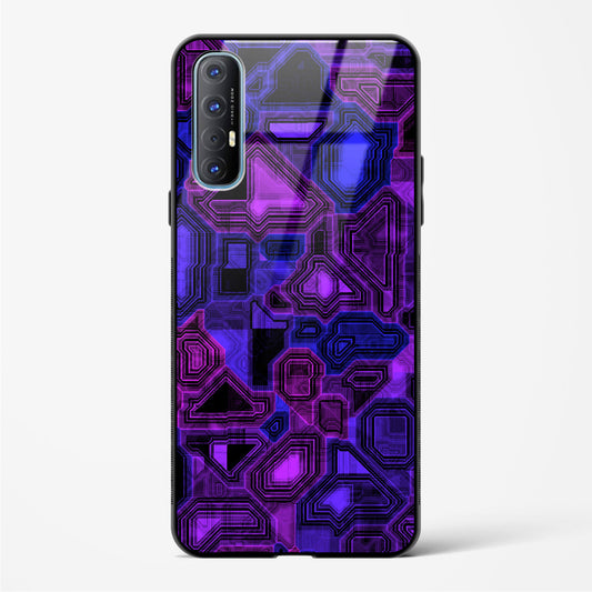 Twilight Fusion - Oppo Reno 3 Pro Glass Gripper Case