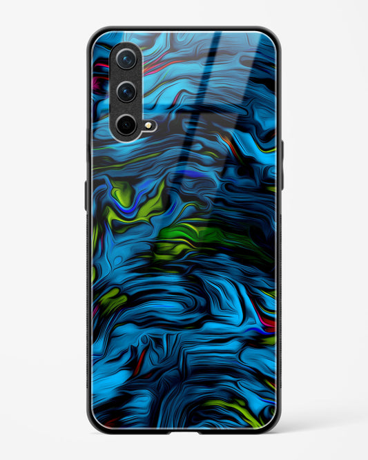 Aquatic Blue - OnePlus Nord CE 5G Glass Gripper Case