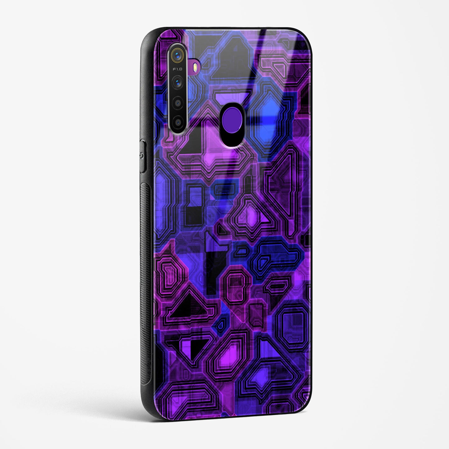 Twilight Fusion - Realme 5s Glass Gripper Case