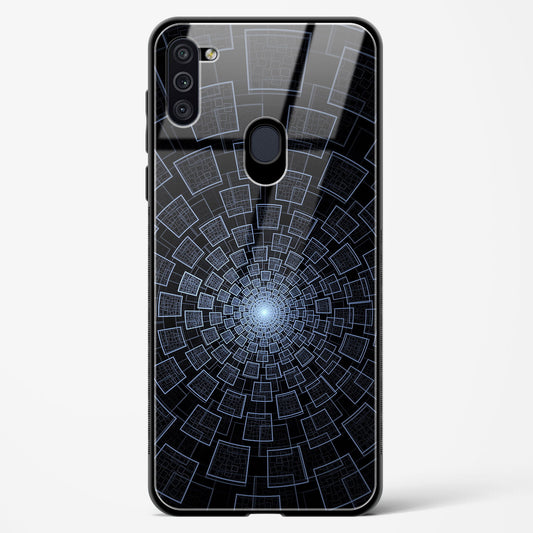 Cyber Tunnel - Samsung Galaxy M11 Glass Gripper Case