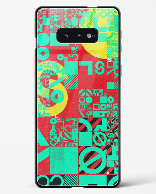 Orient Abstract - Samsung Galaxy S10e Glass Gripper Case