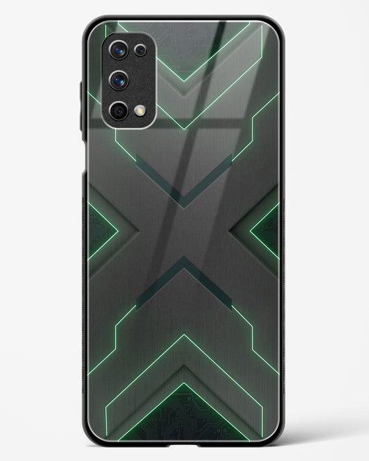 Green Horizon - Realme X7 Pro Glass Gripper Case