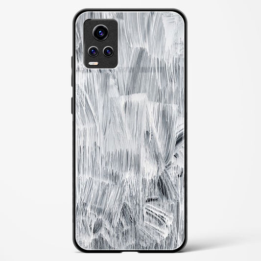 white paint - Vivo V20 Pro Glass Gripper Case