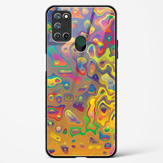 Contour Map - Realme 7i Glass Gripper Case