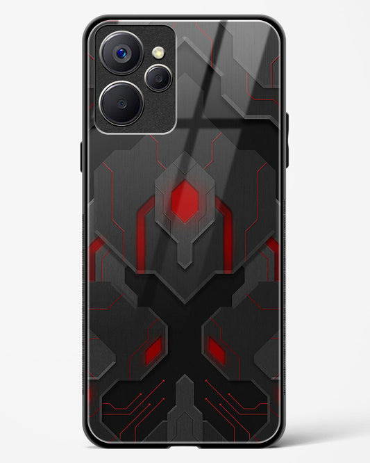 Obsidian Inferno - Realme 9i 5G Glass Gripper Case