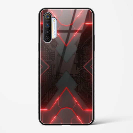 Red Horizon - Realme X2 Glass Gripper Case