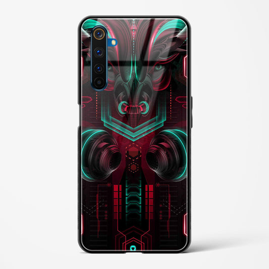 cyber bull - Realme 6 Pro Glass Gripper Case