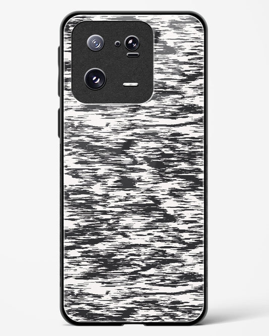 Black and White Glitch - Xiaomi 13 Pro 5G Glass Gripper Case