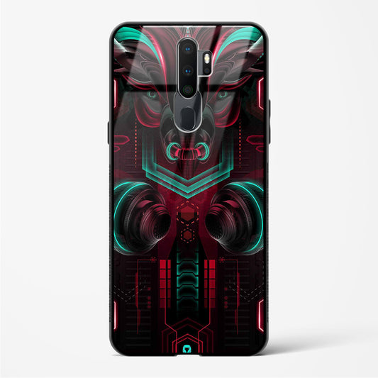 cyber bull - Oppo A11x Glass Gripper Case