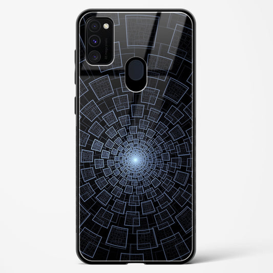 Cyber Tunnel - Samsung Galaxy M30S Glass Gripper Case