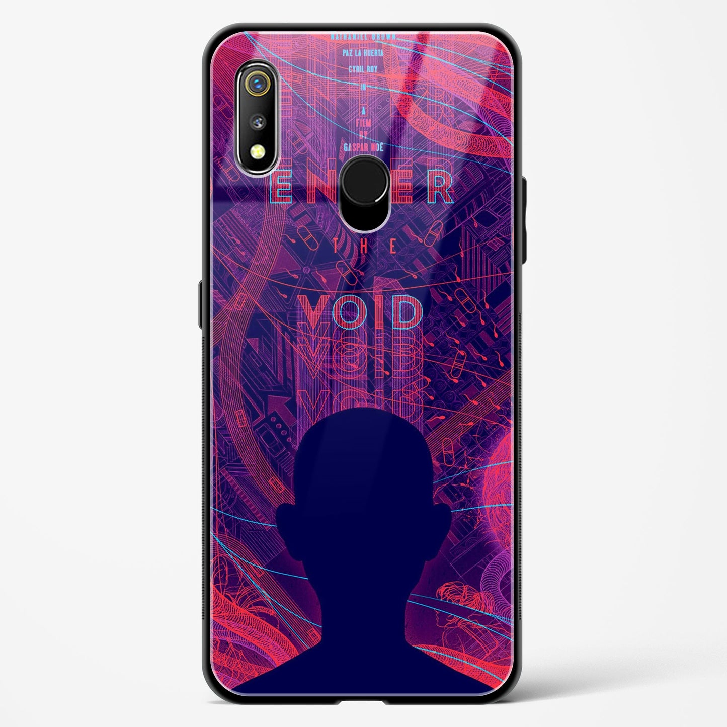 The Void - Realme 3 Pro Glass Gripper Case