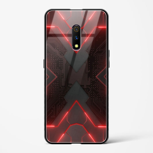 Red Horizon - Oppo K3 Glass Gripper Case