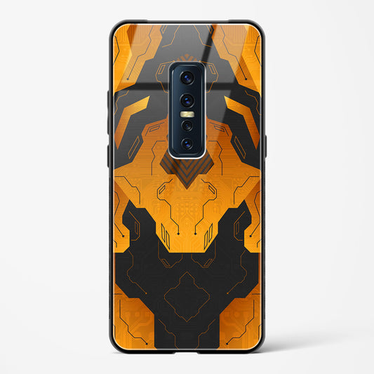 Gilded Edge - Vivo V17 Pro Glass Gripper Case