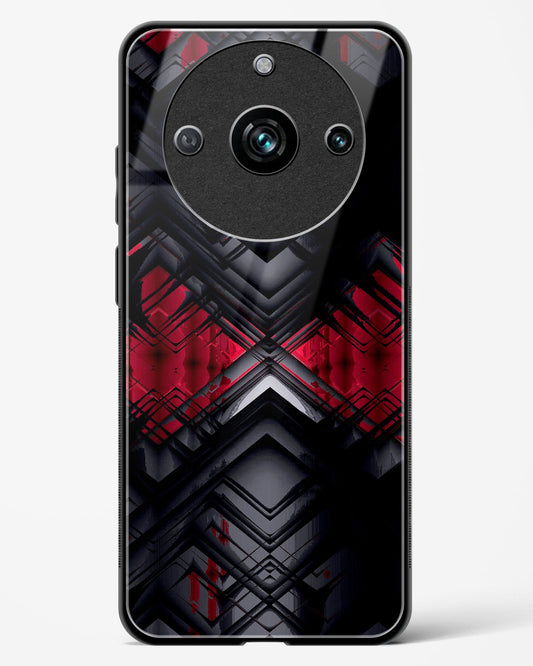 Red Eclipse - Realme 11 Pro 5G Glass Gripper Case