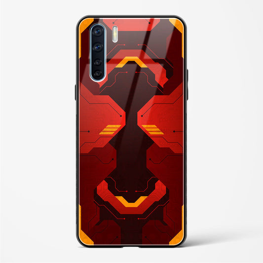 Flame Fusion - Oppo A91 Glass Gripper Case