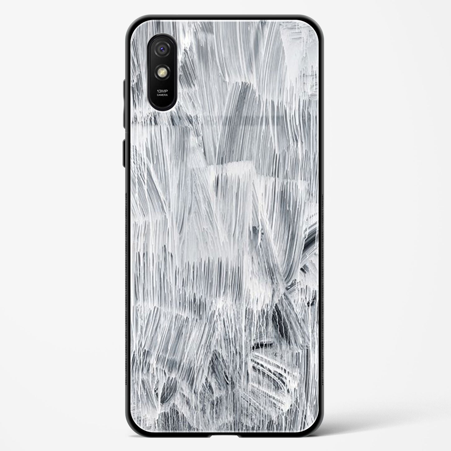 white paint - Redmi 9A Glass Gripper Case