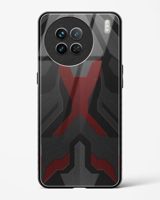 Ruby Rampage - Vivo X90 Glass Gripper Case