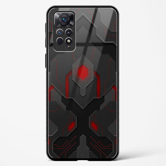 Obsidian Inferno - Redmi Note 11 Pro 5G Glass Gripper Case