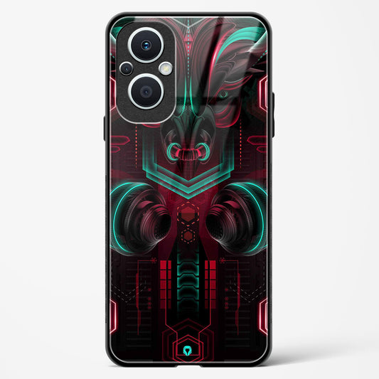 cyber bull - Oppo F21 Pro 5G Glass Gripper Case