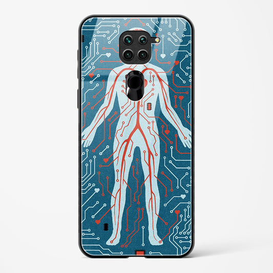 Cyber Med - Redmi Note 9 Glass Gripper Case