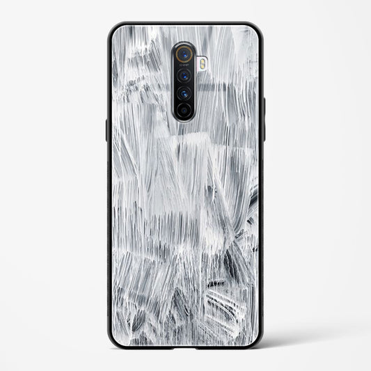 white paint - Realme X2 Pro Glass Gripper Case