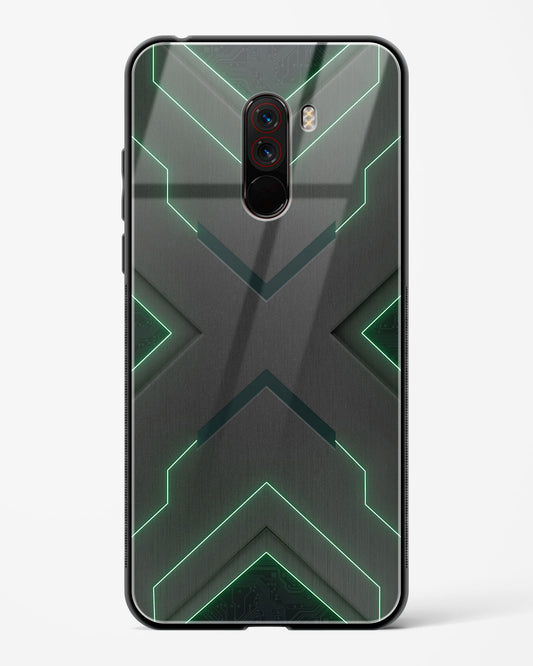 Green Horizon - POCO F1 Glass Gripper Case