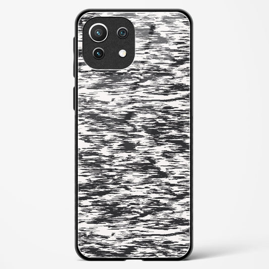 Black and White Glitch - Mi 11 Lite Glass Gripper Case