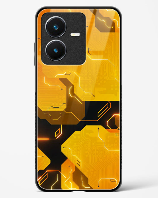 Solar Flare - Vivo Y22 Glass Gripper Case