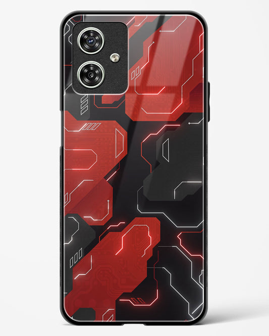 Gaming-Rouge-Moto-G54-5G-Glass-Case