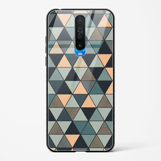 Triangle Mosaic - POCO X2 Glass Gripper Case