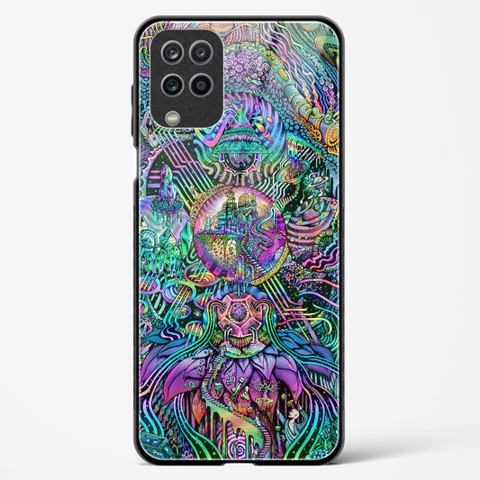 Trippy Galaxy  - Samsung Galaxy F62 Glass Gripper Case