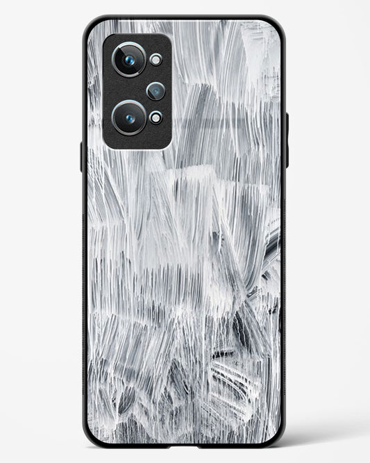 White Paint - Realme GT2 Glass Gripper Case