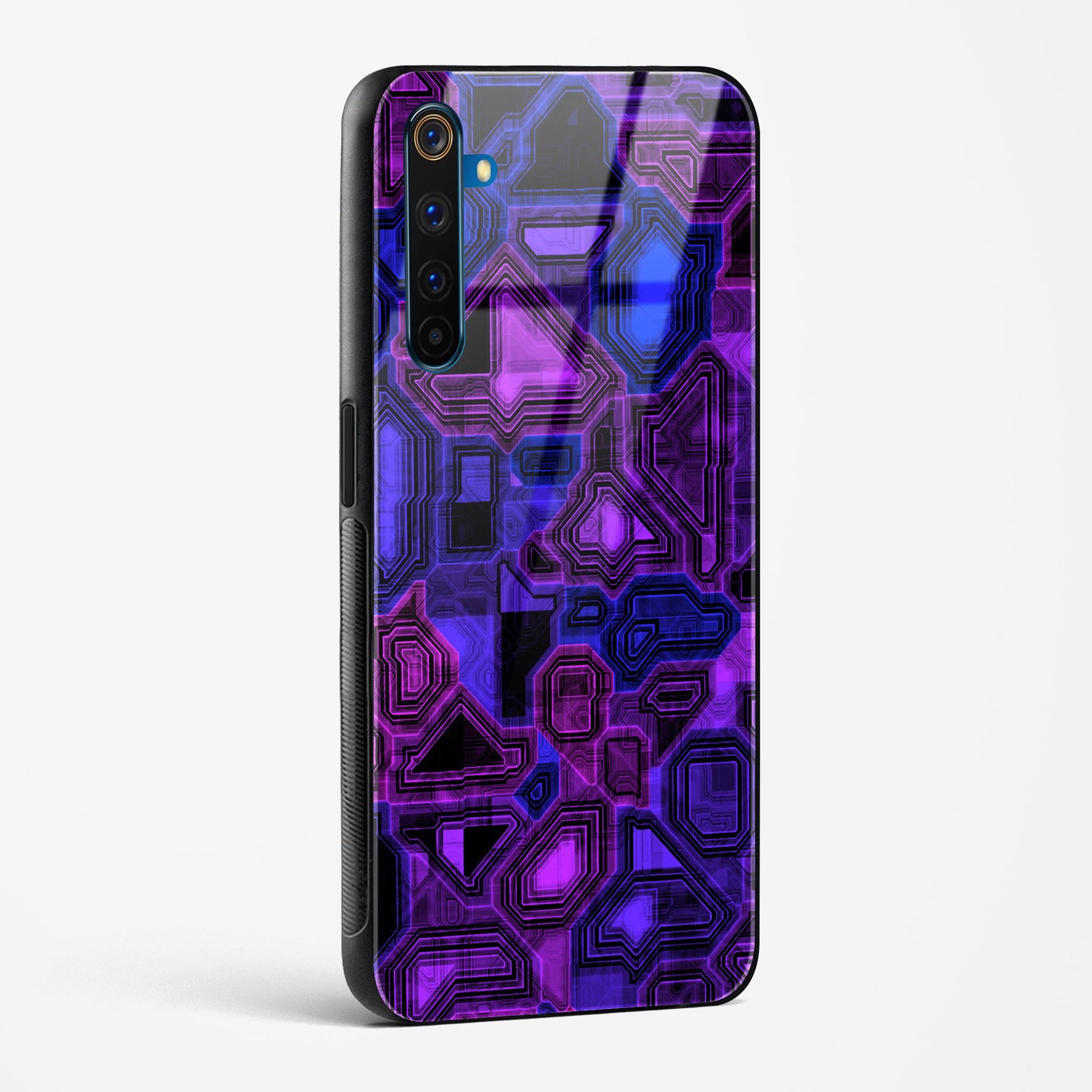 Twilight Fusion - Realme 6 Pro Glass Gripper Case