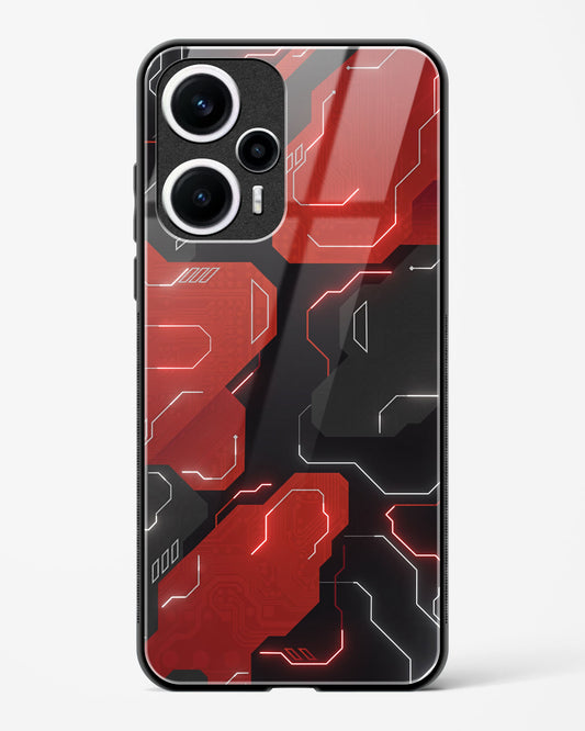 Gaming Rouge - POCO F5 5G Glass Gripper Case